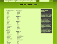 Tablet Screenshot of link69.info